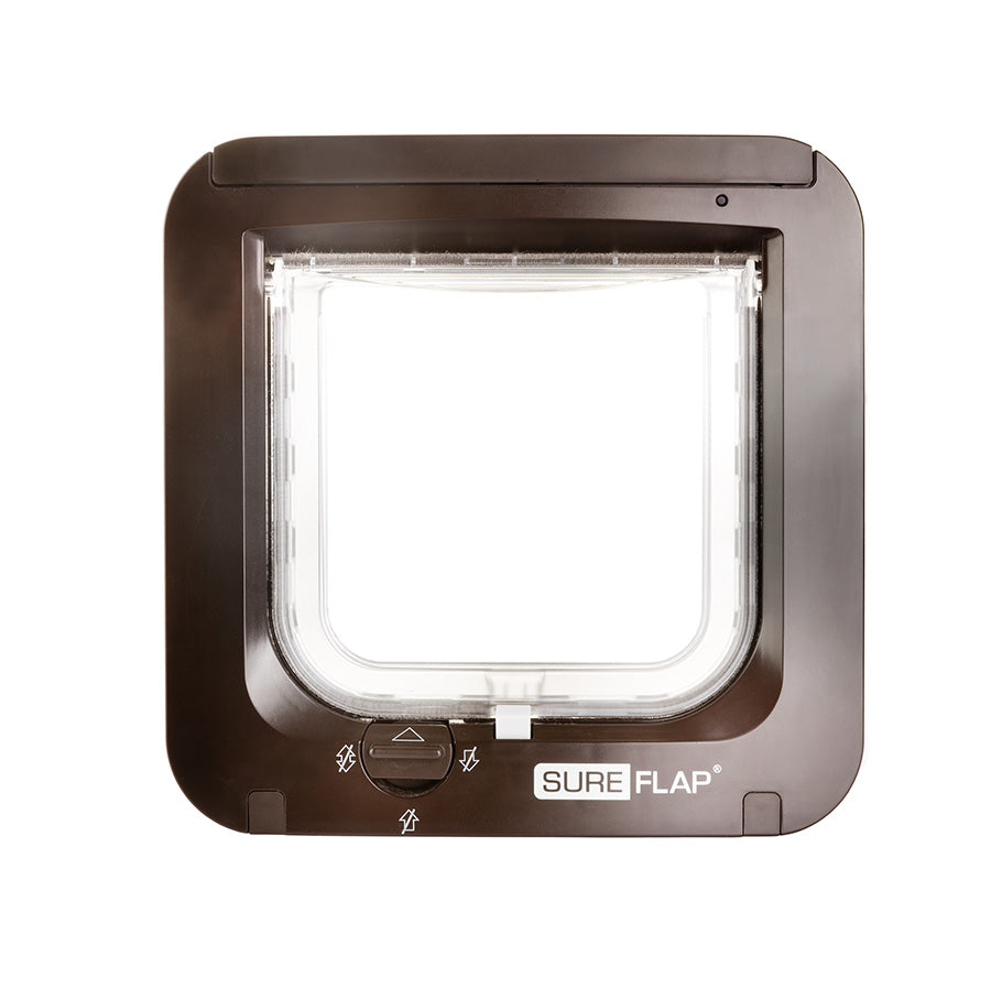 SureFlap Microchip Cat Flap for Cats – Brown Small