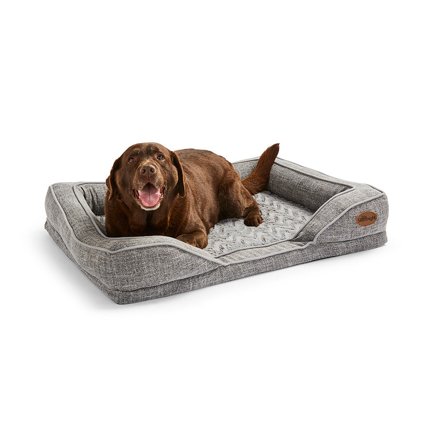 Silentnight Orthopaedic Pet Bed – Grey Large