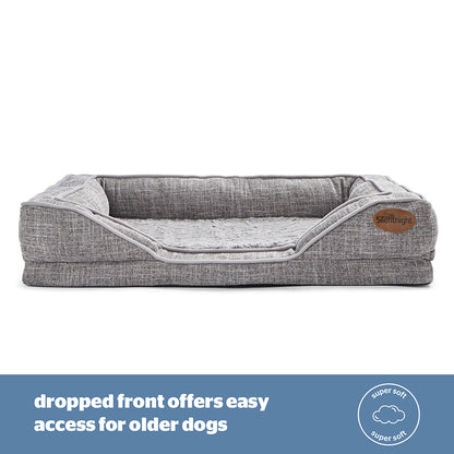 Silentnight Orthopaedic Pet Bed – Grey Large