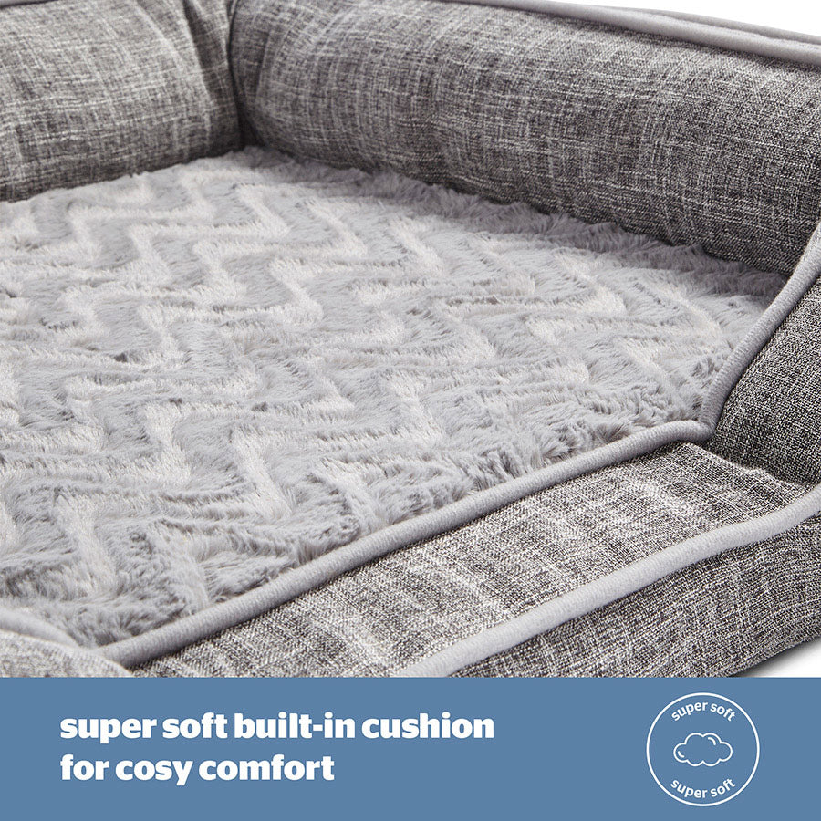 Silentnight Orthopaedic Pet Bed – Grey Large