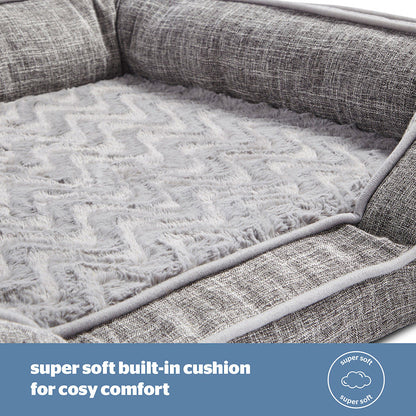 Silentnight Orthopaedic Pet Bed – Grey Large